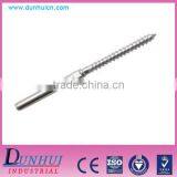 Stainless Steel Swage Stud With Wood Thread