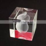 Squre Blank 3d Laser Crystal Cubes for Engraving Wholesale thumbnail-2