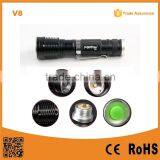Superbright C-REE XML T6Rechargeable Aluminum LED Waterproof Flashlight
