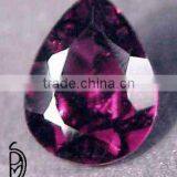 Rhodolite Semi Precious Gemstone Pear Cut For Diamond Pendant From Manufacturer/Wholesaler thumbnail-1