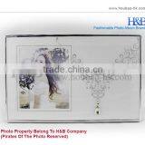 Elegant Crystal Wedding Favor Jeweled Photo Frame