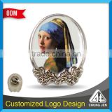 High Quality classcial Art Painting printed pin badge