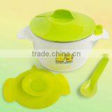 Baby Suction Cup/thermo Bowl With Thermosensitive Spoon FS0017 thumbnail-1