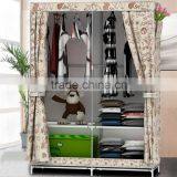 Simple Wardrobe,Non-woven Folding Wardrobe thumbnail-3