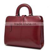 2015 Latest Fashion Casual Wine Red Leather Handbags Sale thumbnail-5