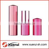 waterproof cosmetic lipstick tube, empty plastic lipstick container