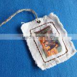 Clothes Labels Fabric Printed Tag for Garment Dresses thumbnail-1