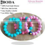 BoDa cheap custom silicone bracelet silicone rubber bracelet