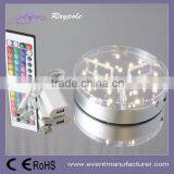 Battery Operated 18pcs 5050 RGBW SMD LED Centerpiece Vase Base Weding Decorative Supplies thumbnail-6