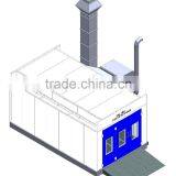 JF Spray Booth With Good Price Meet the CE Standard Paint Bake Well in the Painting Room Clean Effecient and Durable thumbnail-4