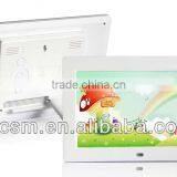 Super Slim 10inch Blue Ray Picture Digital Photo Frame Video Player ad Display for Supermarkets Advertising