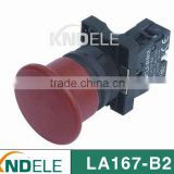 40mm Mushroom Emergency Stop Push Button Switch ,copper or Silver Contact XB2-EC