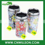 Double Wall Stainless Steel Acrylic Bottle