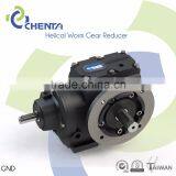 HELICAL WORM GEAR REDUCER GND MODEL Helical Gearbox Pinion Worm Gear Motor