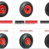 Top Quality 400-8 Plastic Centred Pneumatic Tubless Wheels thumbnail-3