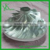 Custom Aluminum Blower Impeller Parts, High Precision Custom Aluminum Blower Impeller