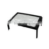 Hand Free Plastic Desktop Book Illuminated Magnifier With LED Light thumbnail-3