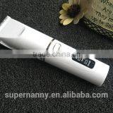 Supernanny White Cordless Convenient Adjustable Cutting Length Hair Buzzer / Clipper With 360 Degree Charging Stander thumbnail-1