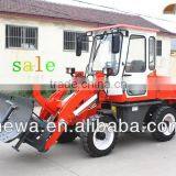CE 0.8ton Mini Front Wheel Loader thumbnail-1
