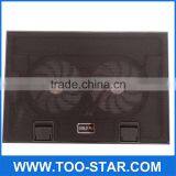USB Mini Laptop Fan Cooler Cooling Pad Folding Coller Fan Black USB Notebook Cooling Fan thumbnail-1
