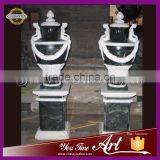 Decoration Garden Natural Stone Flower Pot thumbnail-2
