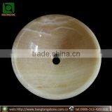 Round Natural Marble Sink Design thumbnail-1
