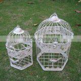Europe and America Classic Style S/2 Bird Cage for Wedding Antique White Color thumbnail-2