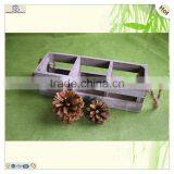 Wholesale 3 Compartments Double String Handle Wooden Wine Crates thumbnail-5