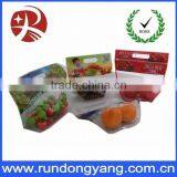 PE OPP LDPE Plastic Slider Zipper Zip Lock Fruit Protection Packaging Bag thumbnail-2
