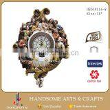 18 Inch Resin Home Decorative Religious Items Last Supper Wall Clock thumbnail-1