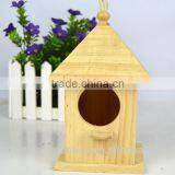 Wholesale Natural Pine Wood Bird Houses thumbnail-2