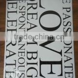 Wall Decal Decor Love Words Large Nice Sticker Text