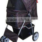 Foldable Pet Stroller. Pet Travel Stroller Pushchair Pram Jogger Buggy Swivel Wheels. H0116 thumbnail-4