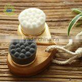 Facial Cleansing Brush Wooden Handle thumbnail-1