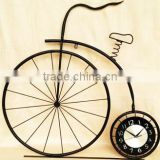bicycle shap vintage metal wall clock GZH111