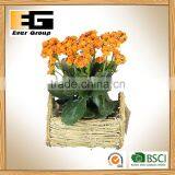Handmade Nature Rattan Flower Planting Pots thumbnail-6