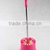 Plastic Long Handle Toilet Brush With Lampstand,cleaning Brush-5225 thumbnail-2