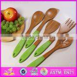2016 New Products Wooden Kids Flatware,household Wooden Kids Flatware,cheap Wooden Kids Flatware W02B015 thumbnail-2