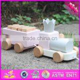 2016 New Design Wooden Train Pull Toys for Toddlers W05C076 thumbnail-6