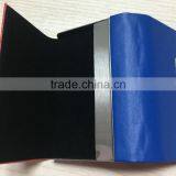 Double Sides pu Leather&Metal Personalized Leather Business Card Holder Portable Business Card Holder thumbnail-4