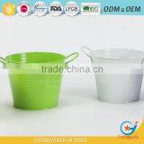 Powder Coated Unique Iron and Zinc Garden Embossing Watering Flowers in Pots Decorative Outdoor Pots Rose Flower Pot thumbnail-6