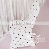 Star Printed 210 GSM Spandex Lycra Chair Cover Banquet Chair Cover thumbnail-4