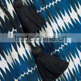 Elegant Blue Off-The-Shoulder Printed Silk Fabric Maxi Dress Frock Designs Names Of Ladies Drsses 2016 HSD5681 thumbnail-6