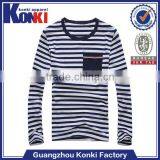 Custom Latest New Design 95 Cotton 5 Lycra Men t Shirt thumbnail-1