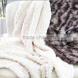 Faux Fur Flannel Plain Colour Quilt Blanket Pillow Handmade Patchwork Quilt Needlework Bed Linen Bedclothes 16 thumbnail-2