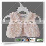 Winter new Children's clothing baby girl's coats thick pink Lace fur jackets plush hoodie jacket