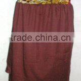 Chocolate Tiered Skirt thumbnail-1