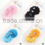 Organza Ribbon Flower Headband,headband Flower,flower Headband for Kids
