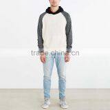 Organic Cotton Contrast Colors Hoodie Wholesale Lightweight Hoodie thumbnail-3