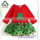 2014 New Design Christmas Girls Dresses Tutu Ruffles Skirt Colorful Girls Dress Long Sleeve Girls Party Dresses thumbnail-1